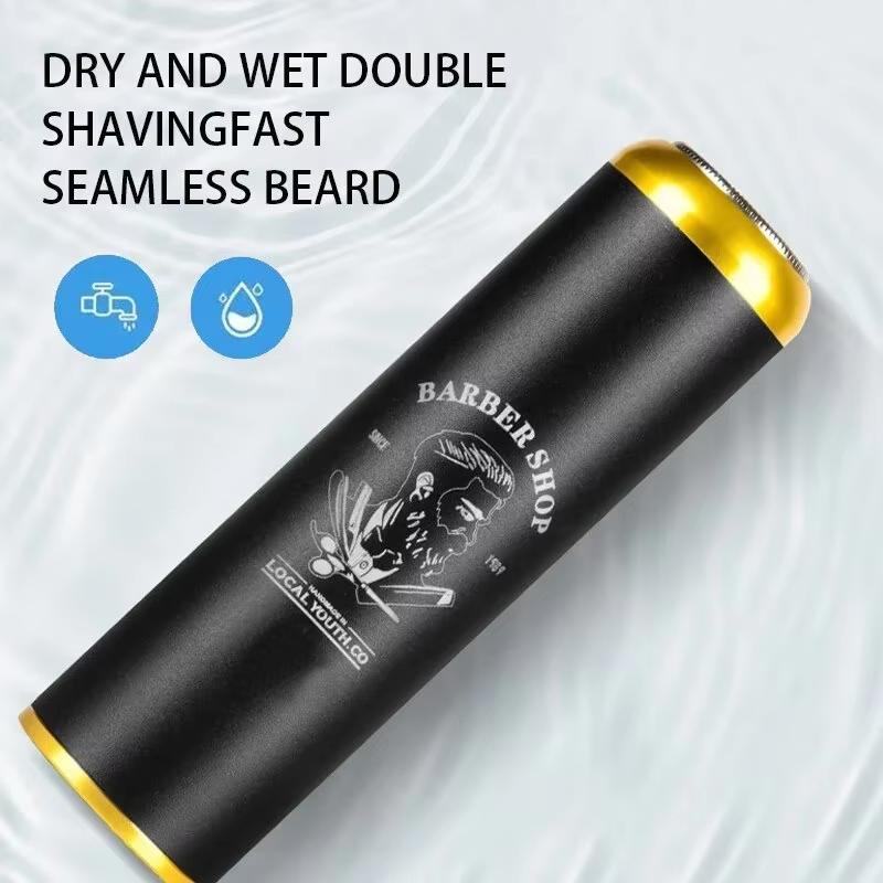 Electric Shaver Men'S Travel Car Aluminum Alloy Mini Shaving Shaver Portable Electric Shaver Mini Stainless Steel Sharp Razor