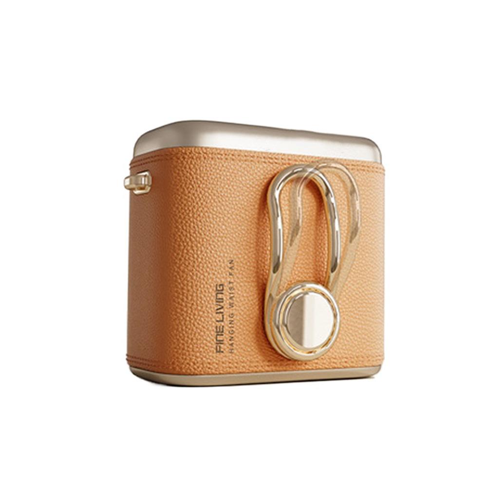 

High Speed Hanging Neck Fan 3 Speed Adjustable Mini Desktop Fan Personal Cooling Fan Travel оранжевый