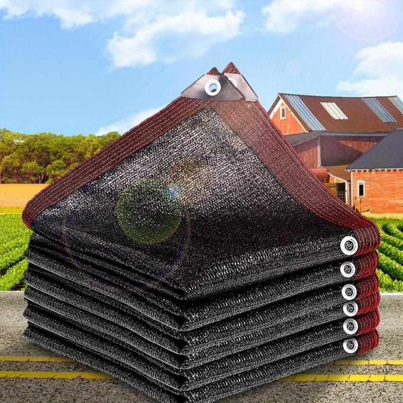 

Outdoor Shade Cloth, Shade Netting for Balcony, Garden, UV Resistant Awning, Shade Sail, with Grommet