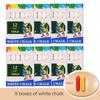 12 PCS Dustless Chalk Colored / White Non-Toxic Dust-Free Vibrant Blackboard Kids Teachers Stationery Office School Supplies