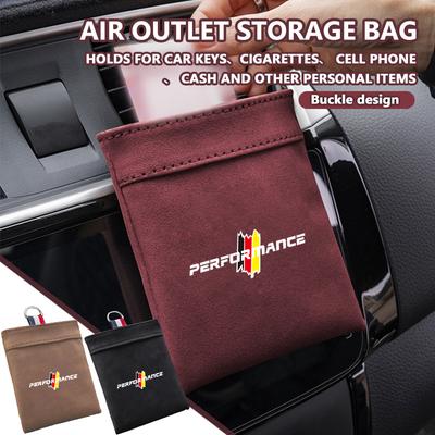 For Car Storage Bag Air Vent Dashboard Tidy Hanging Organizer Box Auto Accessories X1 X3 X5 E39 E46 E90 F20 E60 F30 E36 F10