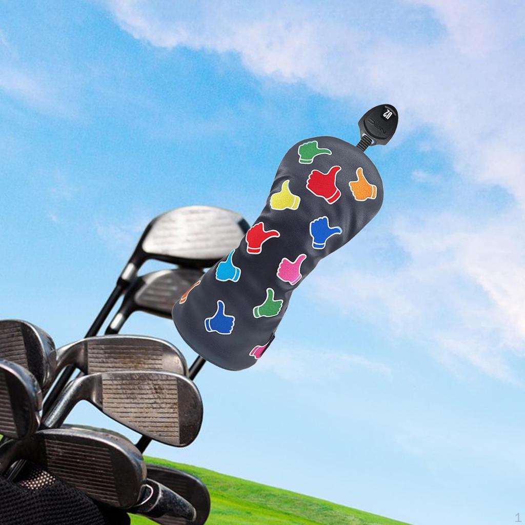 Pokrowiec na główkę kija golfowego do drewna, Pokrowiec ochronny, Lekki, Odporny na zarysowania,