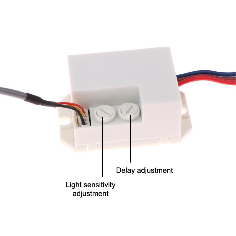 120° Mini Recessed Pir Ceiling Occupancy Motion Sensor Detector Light Switch For Home Hotel