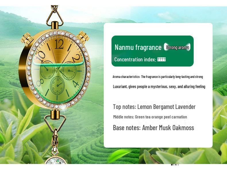 Hanging Car Air Freshener Pendant - Essential Oil Aromatherapy Deodorizer with Long-lasting Light Fragrance for Car Interior Decoration
