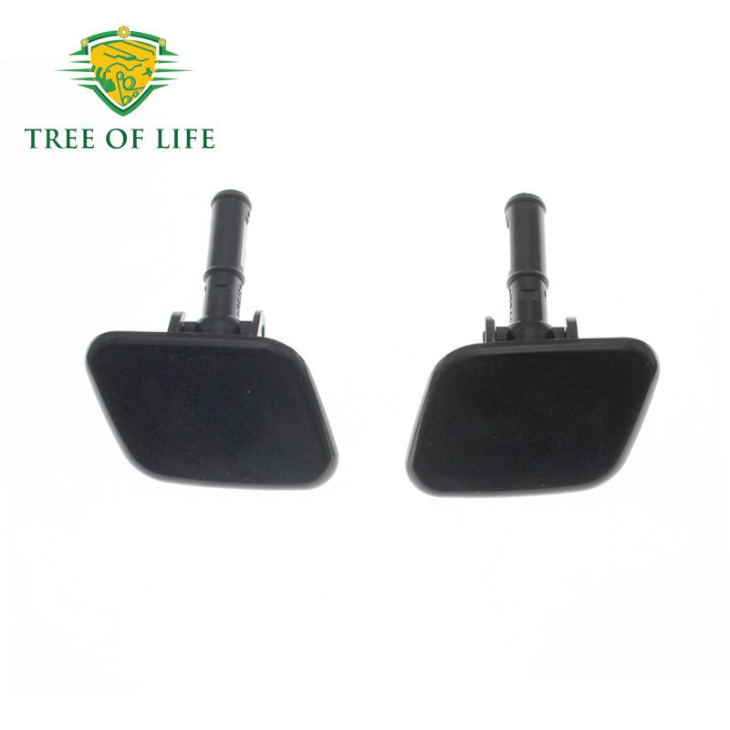Hyundai Front Bumper Headlight Washer Nozzle Cover (98680-3V500, 98690-3V500) Left Nozzle Cover