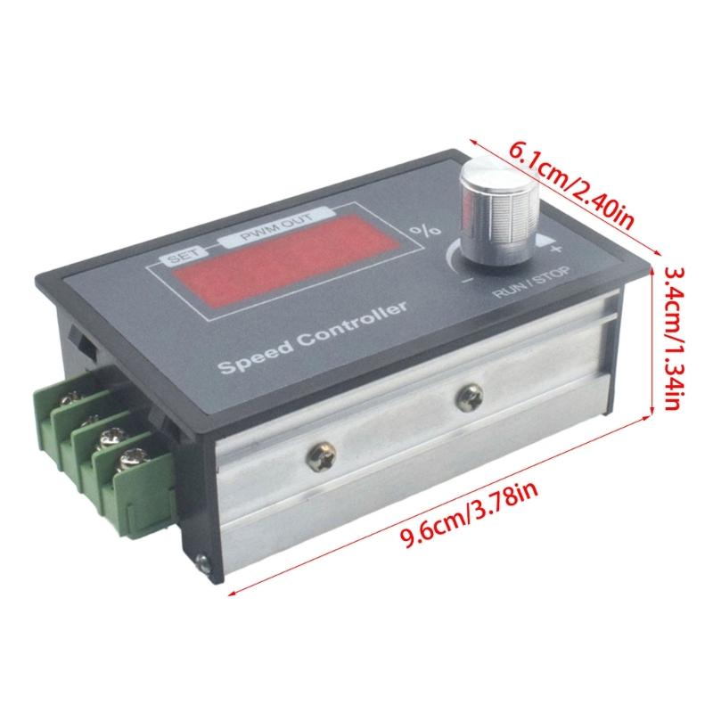 Einstellbarer Frequenzmotorregler unterstützt 6V 12V 24V 36V 48V Präzise Geschwindigkeitsregelung Encoder-Design