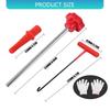 Precise Tire Valves Stem Alignment Puller Tool Kit for Accurate Installation Protecting Valves Integrity During Repairs