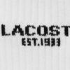 Lacoste Uniwersalne sportowe skarpety załogowe z napisami Ra132e 55g 001