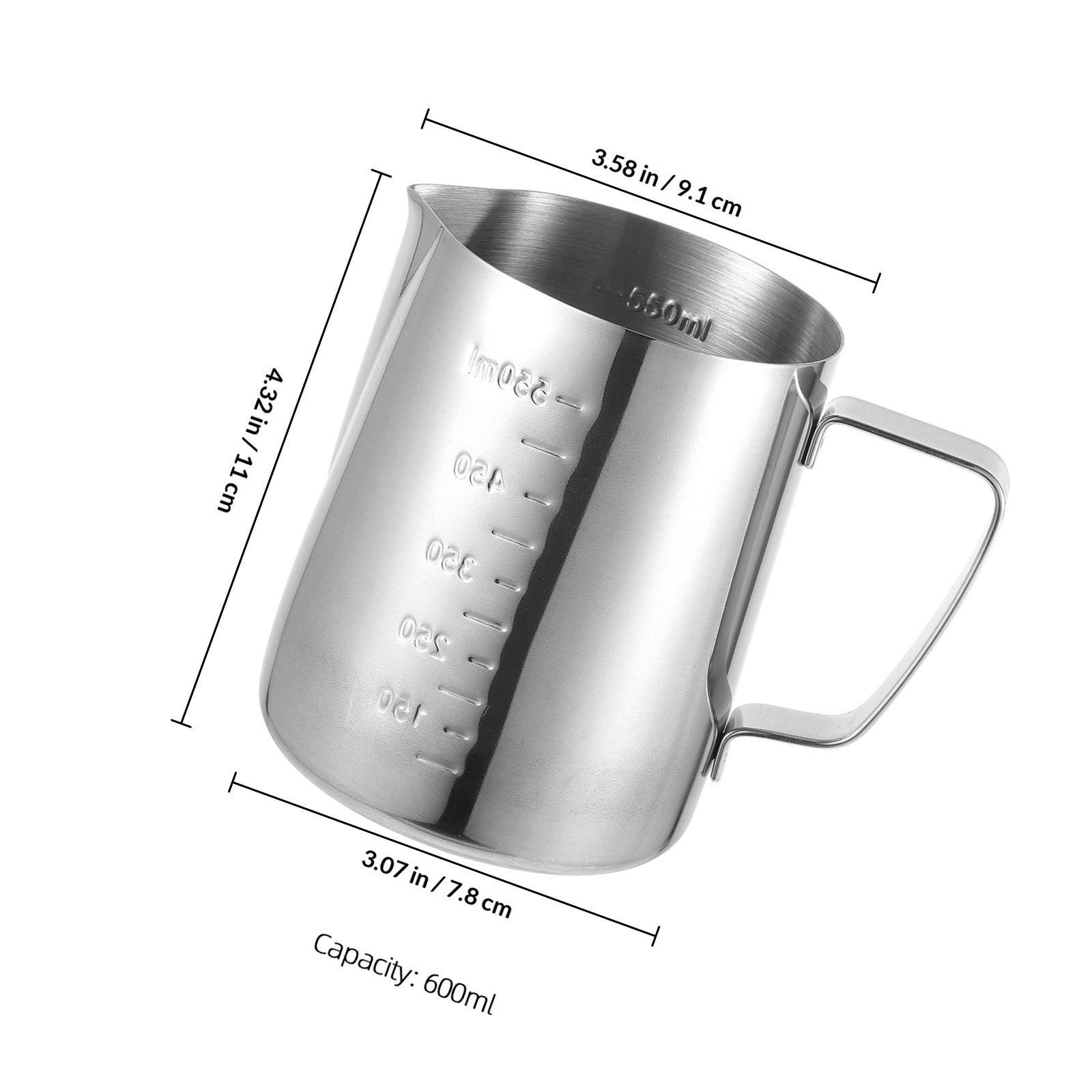 

1Pcs Premium Alloy Heating Cup Making Melting Pot with Clear Scale Fast Cooling Wax Container for Homemade Scented