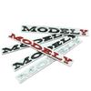 Model Y Logo Sticker for Tesla ModelY Creative Letter Stickers Tail Trunk 3D Zinc Alloy Emblem Badge Styling Car Modification