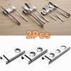 2 Pieces Rust-proof Spoon Rest Dual-use Fork Stand High-end Spoon Rack  Restaurant