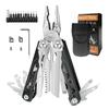 160mm multifunction portable pincers pliers vise 28in1 measuring rule saw foldable SS anti-corrosion out door camping tools