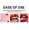 8 Colors Mirror Lip Glaze Highly Pigmented Long-lasting Moisturizing and Nourishing Lip Gloss Liquid Lipstick Women's Cosmetics