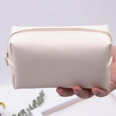 Borsa Cosmetica da Viaggio in Pelle PU Borsa per Trucco Pochette per Trucco da Viaggio Organizzatore da Viaggio per Articoli da Toeletta Borsa Portaoggetti Borsa a Mano per Donne Ragazze