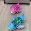 Non-Toxic Kids Electric Airplane Toy Aircraft Car Model With Music Simulation Traffic Plane Gift For Children'S Birthday Gift