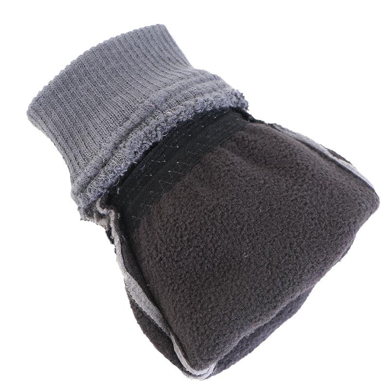 Fleece Gloves for Men Thickened and Fleece Warm Gloves for Autumn and Winter  Anti Slip Touch Screen Gloves for Cycling  Sports and Driving