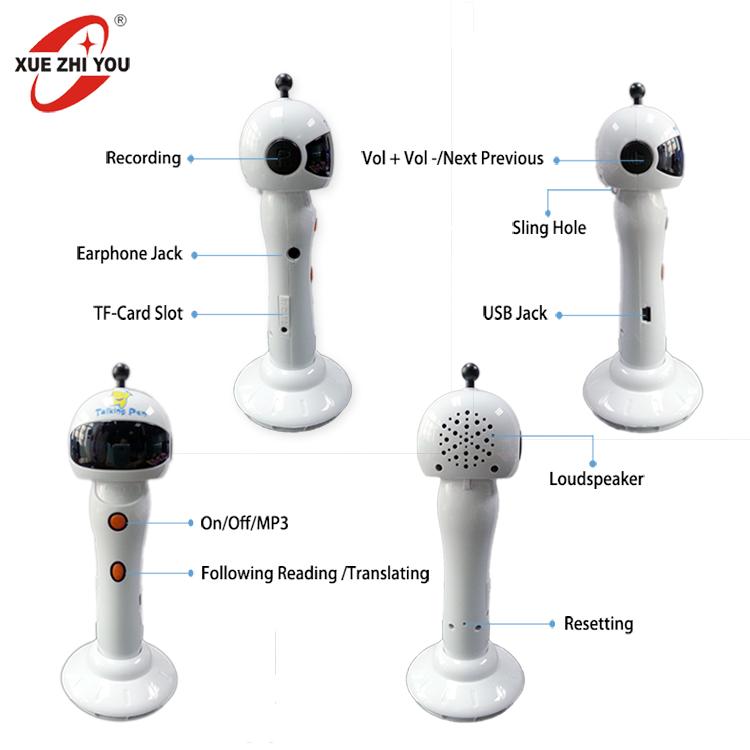 Electronic Baby Toys Fashionable Recording Pen and English Talking Pen Book Children Learning 3 Books for Kid