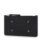 Maison Margiela Stitch Zipper Card Holder - Black / S56Ui0143P4455T8013