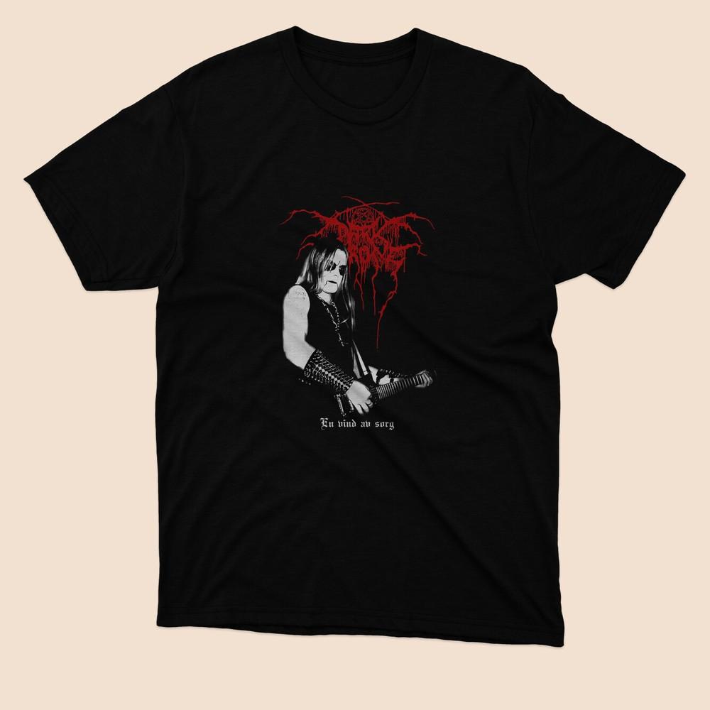 Limited Darkthrone Band Metal hirt Black XL