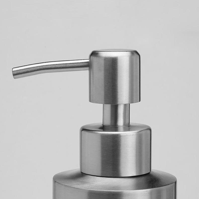 Stainless Steel Hand Wash Dispenser Portable Anti-rust Replacement Refillable Washable Reusable Stylish Home Bathroom Bottle