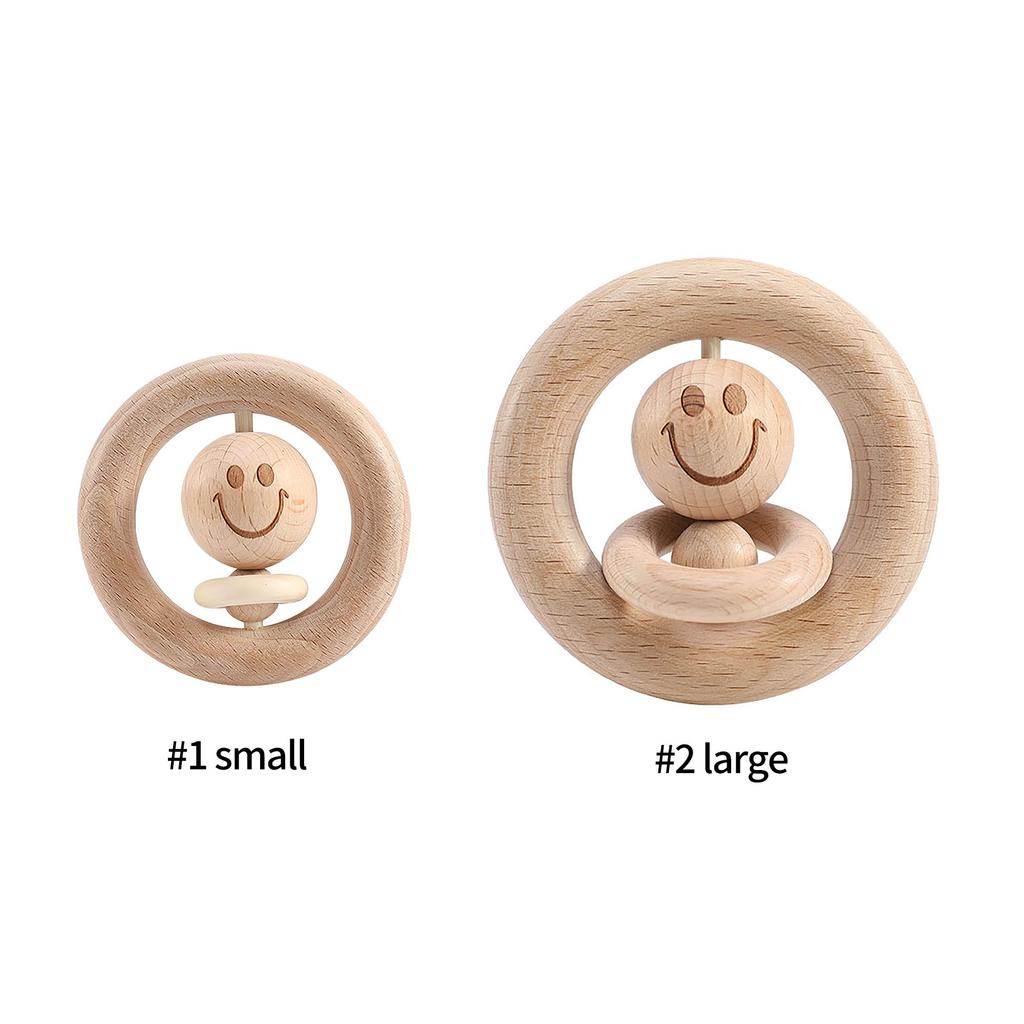 1pc Baby Teether Wooden Animal Pacifier Pendant BPA Free Beech Koala Rodent Baby Gym Accessories Teeth Pendant Children'S Goods