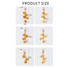 Realistic Popcorn Keychain Pendant Eye Catching Popcorn Keychain Pendant Accessory Perfect for Travel and Leisure