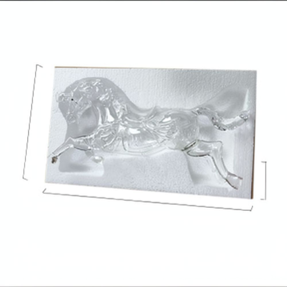 Luxury Horse Style Glass Wine Bottle High Borosilicate Liquor Decanter Unique Tabletop Ornament For Wine Collection