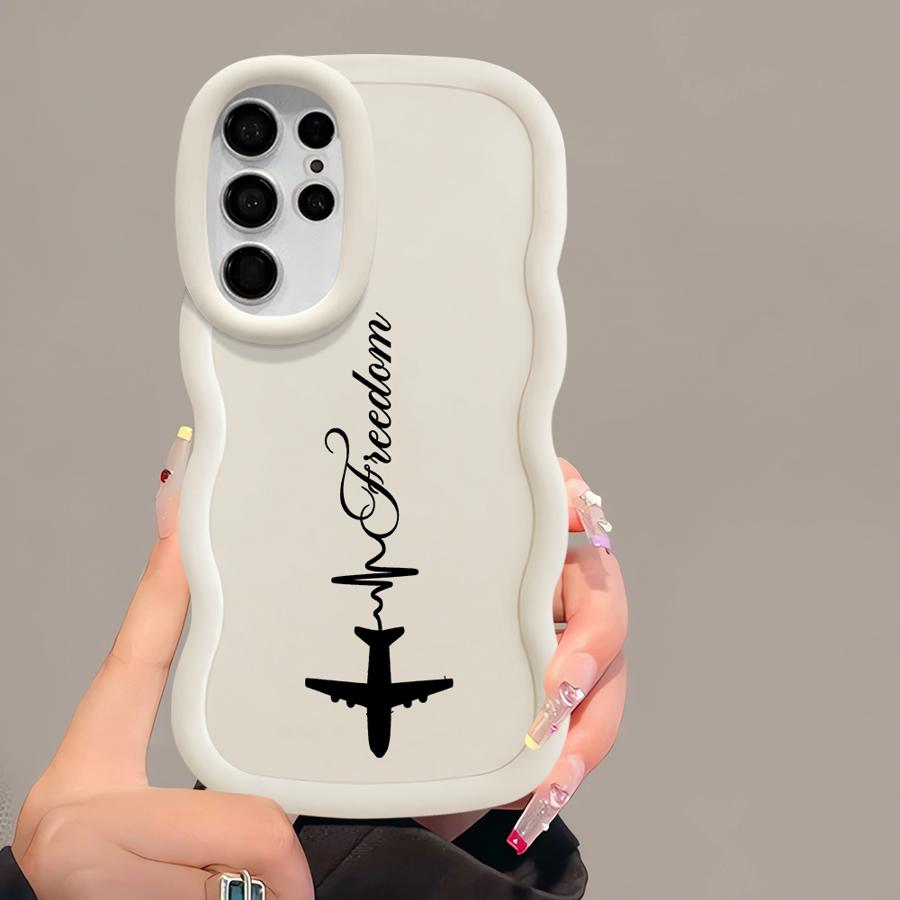 Soft Phone Cover Case for Samsung Galaxy S21 S24 S22 Ultra S25 A26 A25 S20 FE S23 Plus A55 A34 A35 A24 A54 A36 World Travel