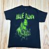 Billie Eilish Mens Black Graphic T Shirt Size Medium Short Sleeve Music Band Unisex T-Shirt