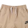 Nike Casual Durable Lace-Up Shorts Kids shorts Khaki HQ7932-200