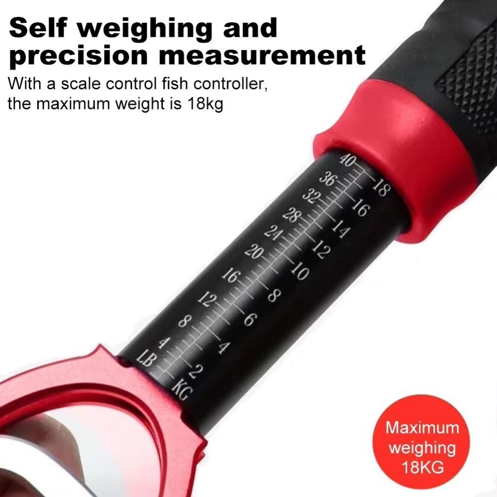 Aluminum Zinc Zinc Alloy Fishing Gripper Long Handle Fish Holder Professional Fish Holder