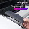Rainproof Rearview Mirror Shield & Reflective Rain Eyebrow for Cars