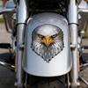 Strong Reflective Patriotic Bird & Flag Sticker Eye Catching Vehicle Sticker for Auto Laptop Coolers Bottle Gift