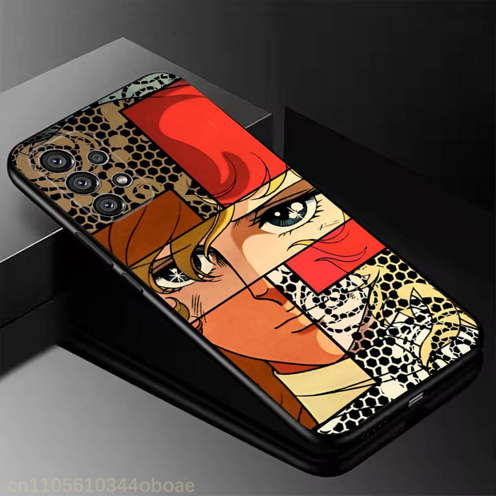 Rose of V-Versailles Lady Oscar Phone Case for Samsung Galaxy A20,21s,22,31,32,52,71,80,A91,5G Colorful Cover Smartphone Pretty