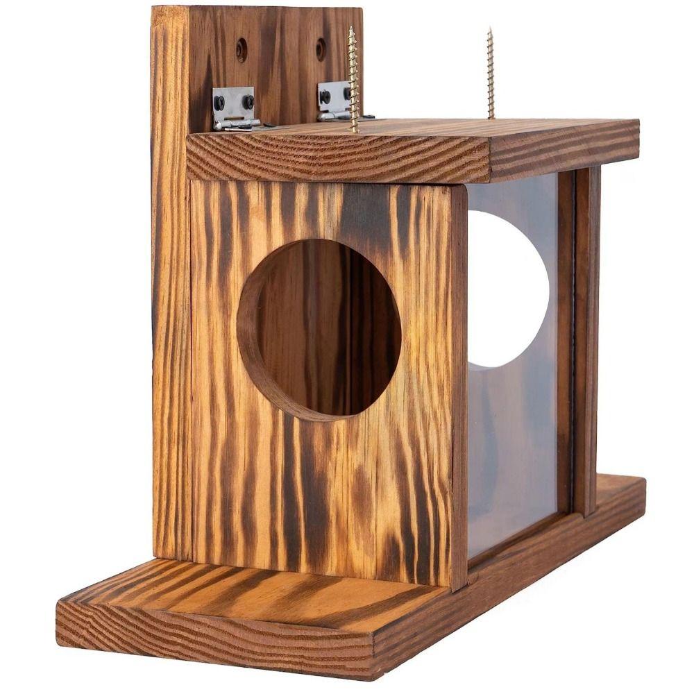 Durable Hamster Feeding Box Hanging Pet Food Dispenser Feeding Container Bird Feeder Garden