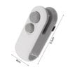 Mini Heat Bag Sealing Machine Portable Food Sealer For Chip Bags Plastic Package Sealer Clip White Blue 9.5cm
