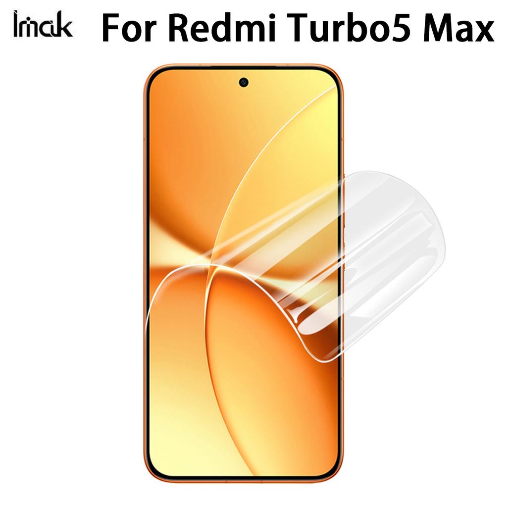 For Redmi Turbo 5 Max 5G Glass IMAK Hydrogel Film 4th Generation Full Coverage Screen Protector