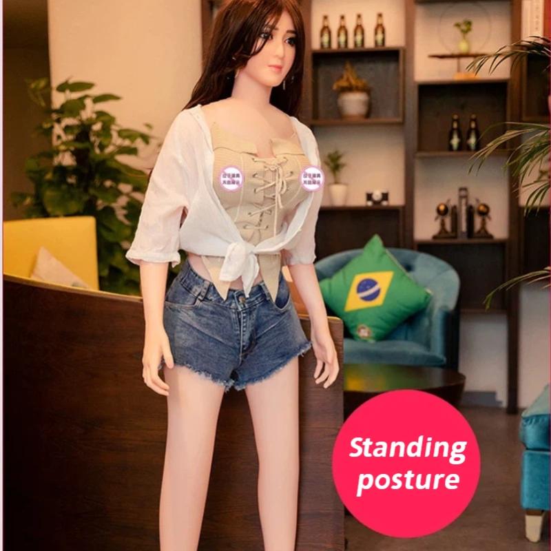 Inflatable Doll, Made of Soft Rubber, Insertable with a Masturbation Frame, Male Masturbation Device, Sex Toy