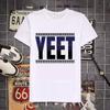 Retro Tričko Jey Uso Yeet Vtipné citáty Wresting Lovers Grafické tričko Měkké Unisex Tričko s výstřihem do O Letní tričko Módní topy