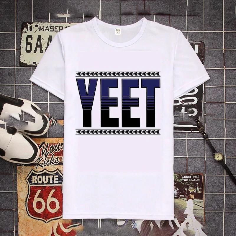 Retro Tričko Jey Uso Yeet Vtipné citáty Wresting Lovers Grafické tričko Měkké Unisex Tričko s výstřihem do O Letní tričko Módní topy