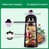 Cordyceps Black Hair Dye Shampoo - Natural Plant-Based Bubble Dye Cream