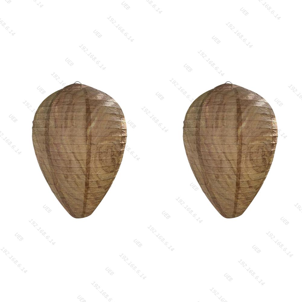 Realistic Wasp Repellent Hornet Fake Wasp Nest Repellent Hornets Safe Fake Trap Safe Garden Repellent Trap for Patio Outdoor