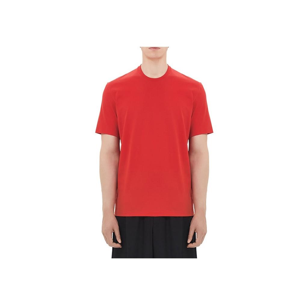 Y-3 Solid Color Casual Short Sleeve T-Shirt Men Tops Red GK4508