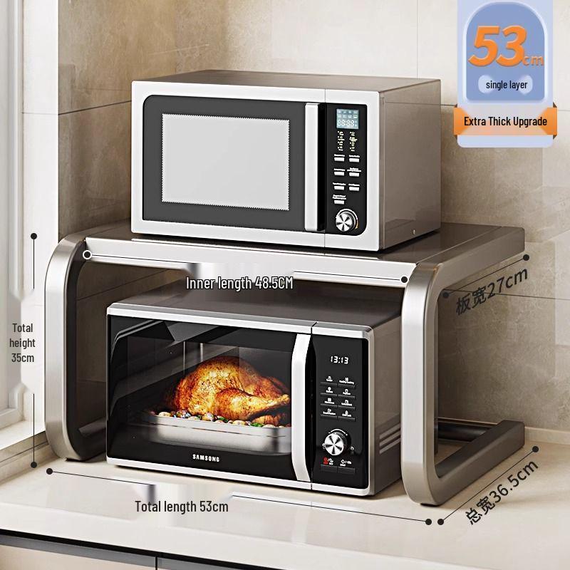 Multifunctional Microwave & Kitchen Storage Rack for Rice Cooker