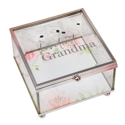 Sophia Loveliest Grandma Glass Trinket Box