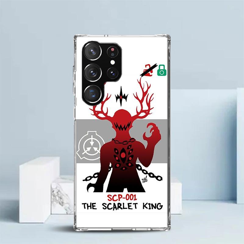 SCP Special Containment 173 Soft Cover for Samsung Galaxy S25 Edge S26 S24 S23 Ultra Phone Case S22 S21 Plus S20 FE Print Patter