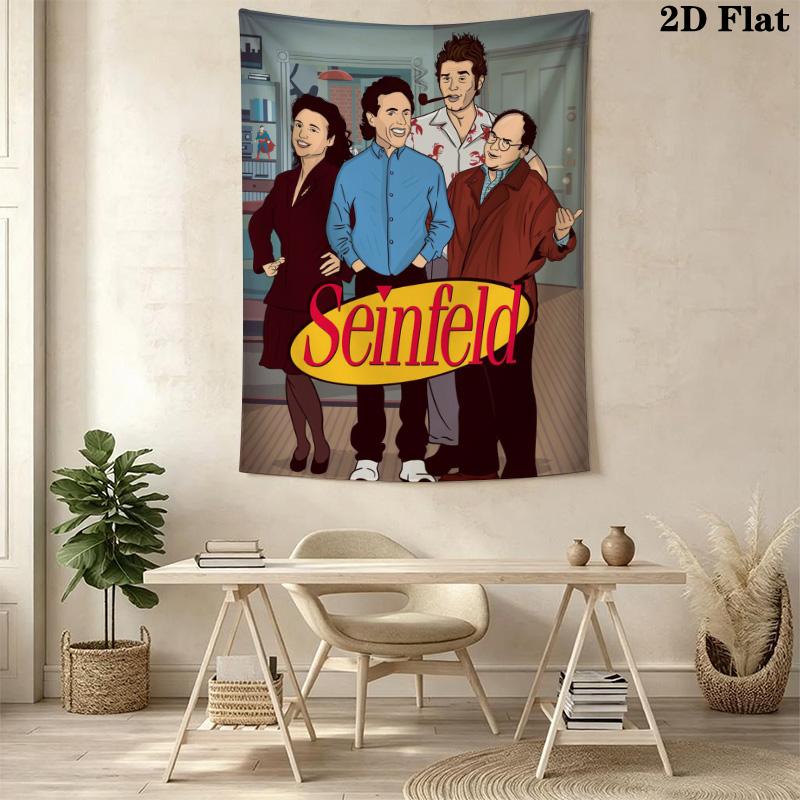 Seinfeld Pattern Home Decor Tapestry, Wall Hanging, Decorative RV Wall Cloth.SGT0917212