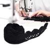 1pcs 20 Yards Length Cotton Lace Trim 2cm Width Scalloped Lace Edge  For Curtain Decoration