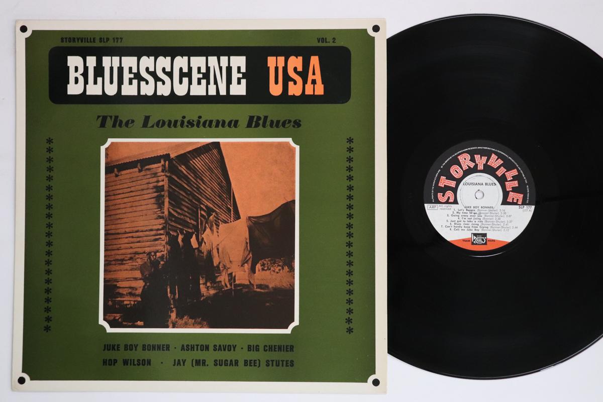 LP Record VARIOUS  Louisiana Blues SLP177 STORYVILLE 1975 Denmark Blues Used