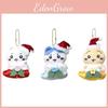 Chiikawa Usagi Hachiware Christmas Plush Pendant Keychain Decoration Kids Gift